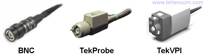 Passive Oscilloscope Probe Connector Types