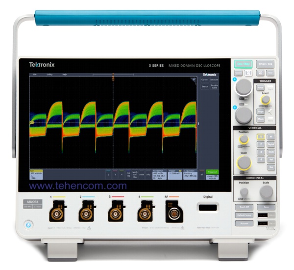 Tektronix MDO3 - новая серия осциллографов со встроенным анализатором спектра