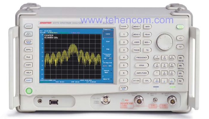 Advantest U3771, U3772 – аналізатори спектру (9 кГц – 31,8 чи 43 ГГц)