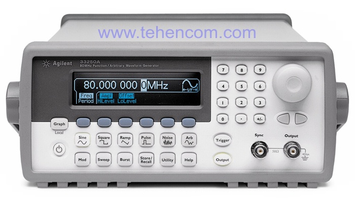 Agilent 33210A, 33220A, 33250A - 33200A Series Special Waveform and Arbitrary Waveform Function Generators.