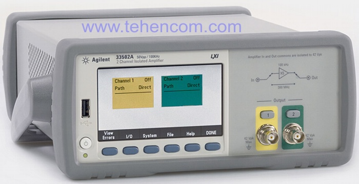 Agilent 33502A - Function Generator Amplifier