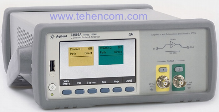 Agilent 33502A - Підсилювач для функціональних генераторів