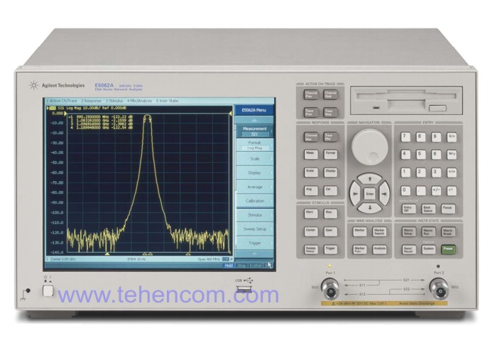 Agilent E5061A, E5062A - Векторные анализаторы электрических цепей серии ENA-L