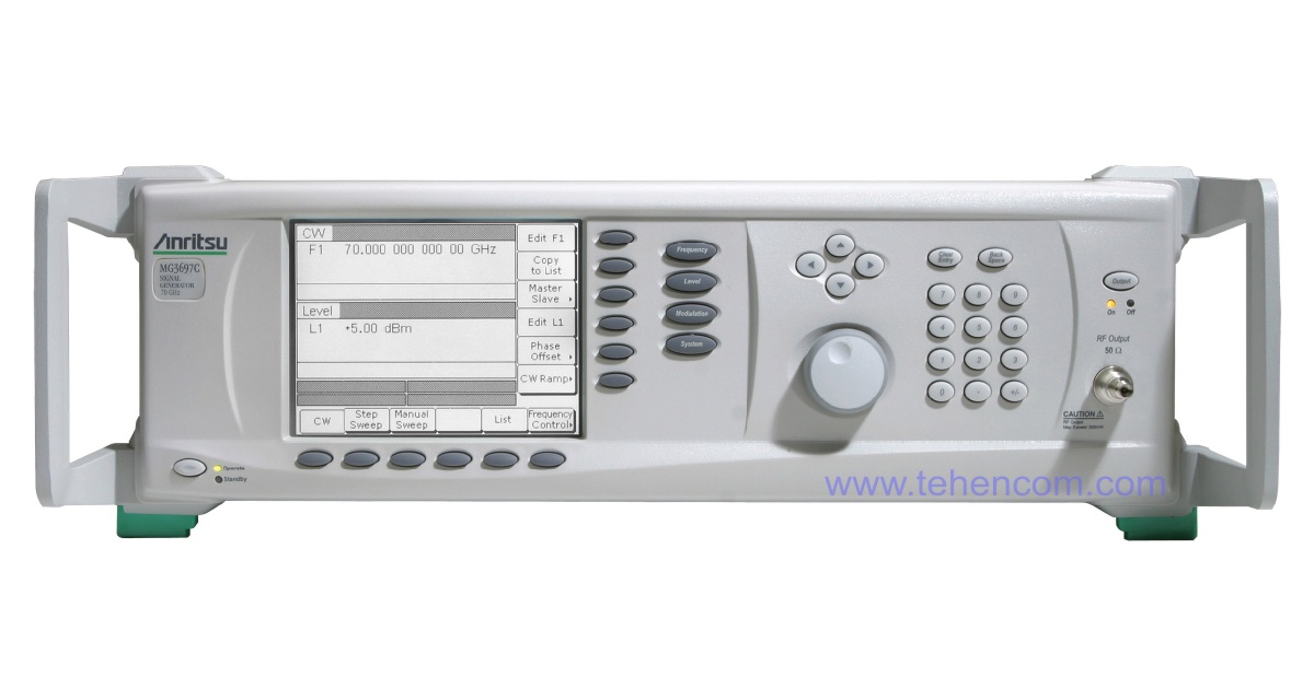 Anritsu MG3690C - высокочастотные генераторы сигналов (модели: MG3692C, MG3694C, MG3695C, MG3697C)