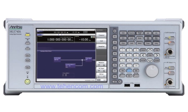 Anritsu MG3740A - a series of analog high-frequency signal generators