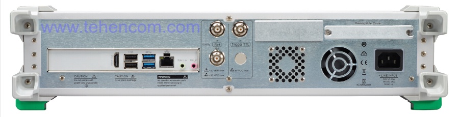 Anritsu MS46322A 2-Port Vector Network Analyzer Rear Panel