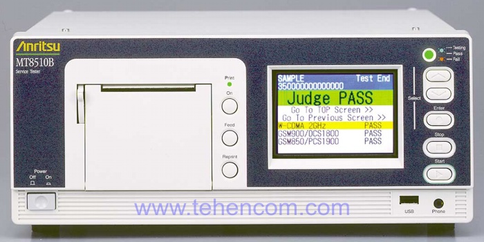 Тестер для сервиса мобильных телефонов: Anritsu MT8510B