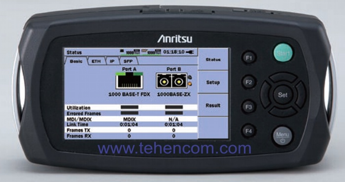 Anritsu MU909060A1/A2/A3 - Ethernet tester modules from 10 Mbps to 1 Gbps