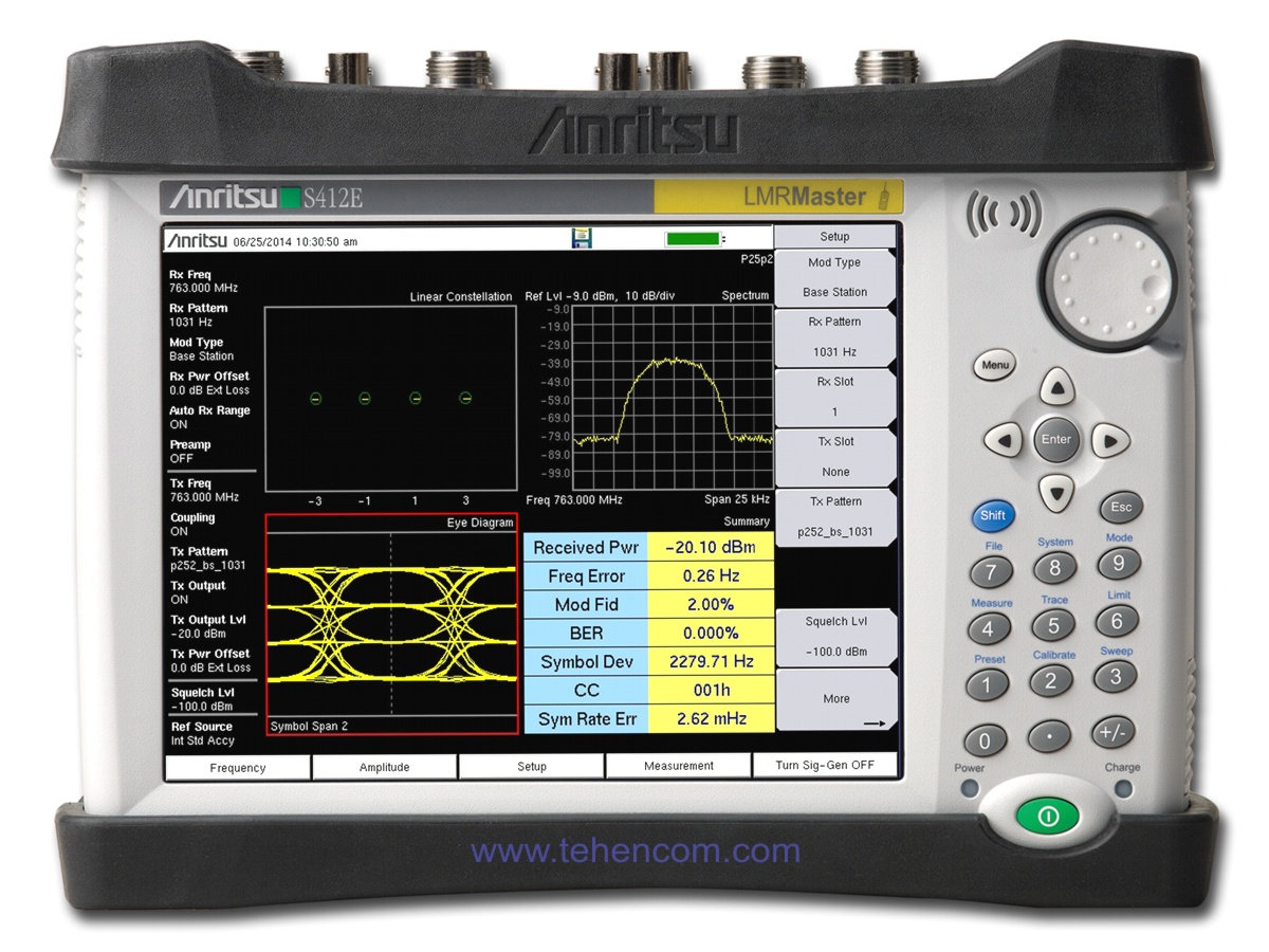 Анализатор систем транкинговой связи до 6 ГГц Anritsu LMR Master S412E