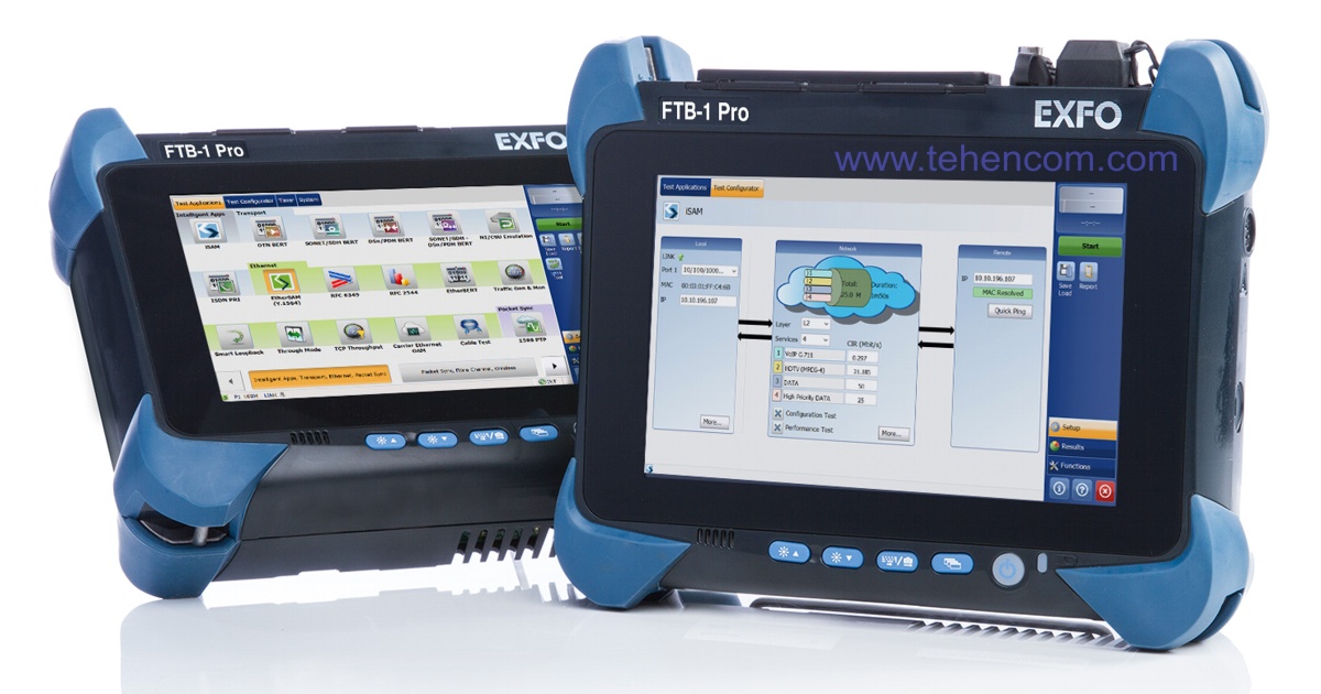 EXFO FTB-1 Pro - compact measurement platform for testing EXFO FTB-1 Pro - compact measurement platform for testing
