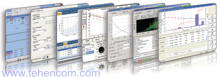 Examples of programs running on the EXFO FTB-500 platform