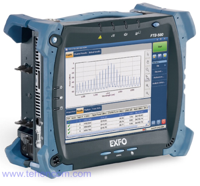 Universal measuring platform EXFO FTB-500