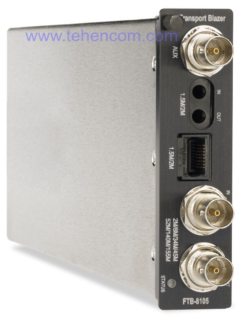 EXFO FTB-8105 Transport Blazer - Модуль анализатора электрических интерфейсов PDH / DSn и SDH / SONET до 155 Мбит/с