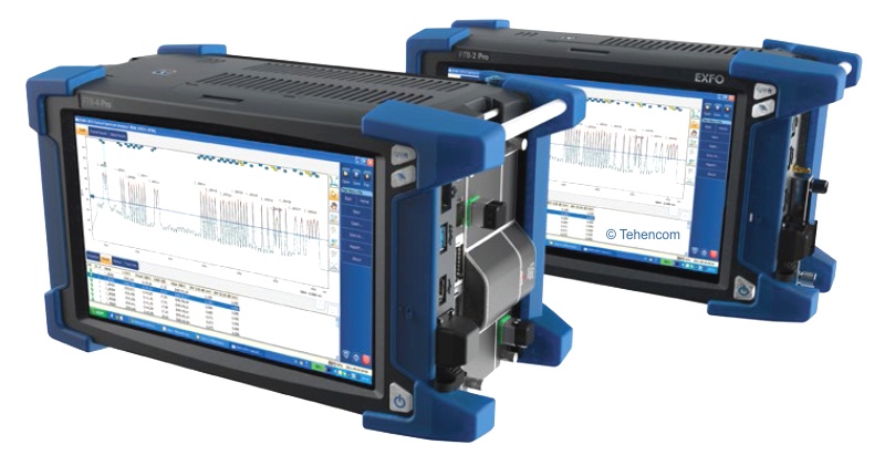 EXFO FTB-4 Pro and FTB-2 Pro platforms that accept FTBx-5245 and FTBx-5255 modules