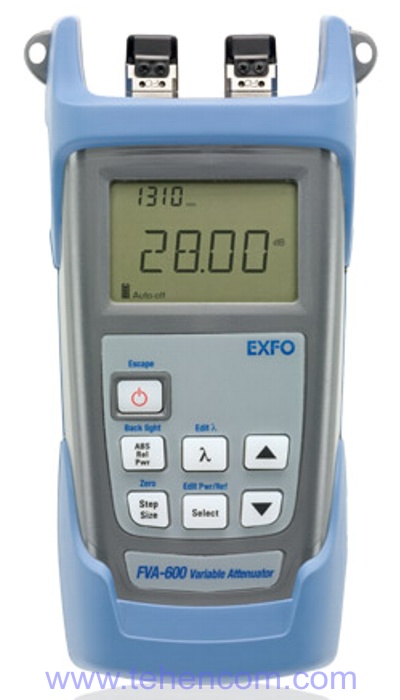 EXFO FVA-600 - Портативний оптичний атенюатор, що перестроюється.