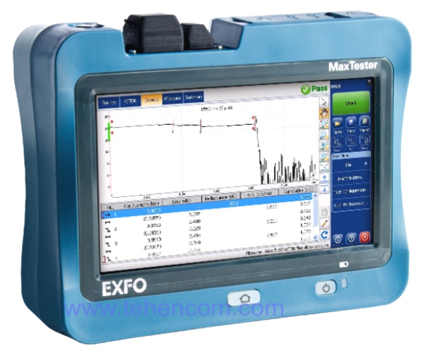 EXFO MaxTester 715B compact 30dB optical reflectometer series