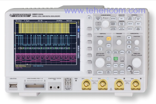 Hameg HMO1000 - 100MHz Bandwidth Mixed Signal Oscilloscope Series (Models: HMO1022, HMO1024)