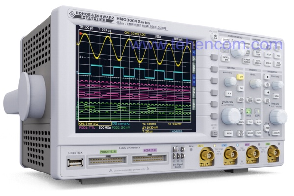 Hameg HMO3000 - Серія осцилографів змішаних сигналів зі смугою від 300 МГц до 500 МГц (моделі: HMO3032, HMO3034, HMO3042, HMO3044, HMO3052, HMO3054)