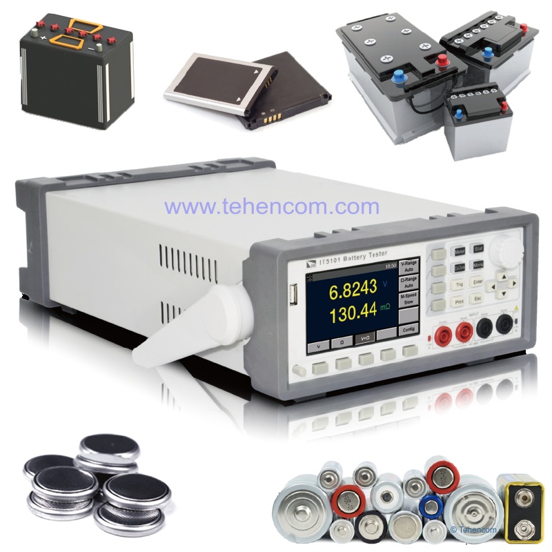 Tester of batteries and galvanic cells ITECH IT5101 and its areas of application