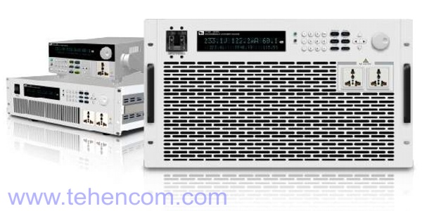 Design of ITECH IT7300 series AC sources - the more power, the larger the size and weight