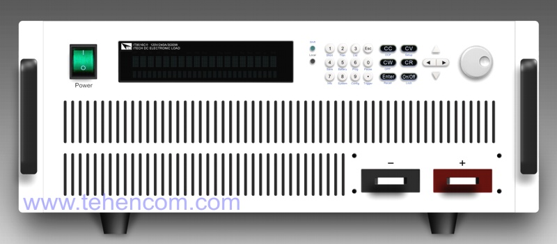 Передня панель 3000-ватної моделі ITECH IT8516C+