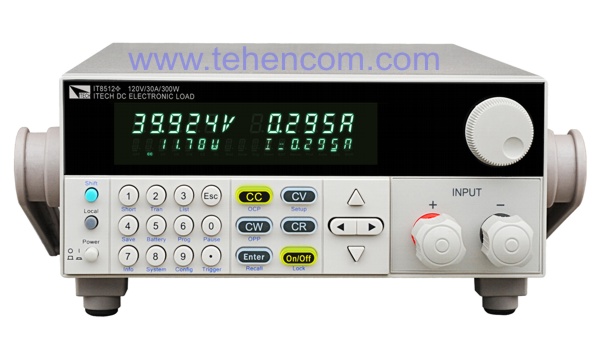 ITECH IT8500+ - Программируемые электронные нагрузки (модели: IT8511+, IT8512+, IT8512A+, IT8512B+, IT8512C+, IT8513C+, IT8514B+, IT8514C+, IT8516C+)