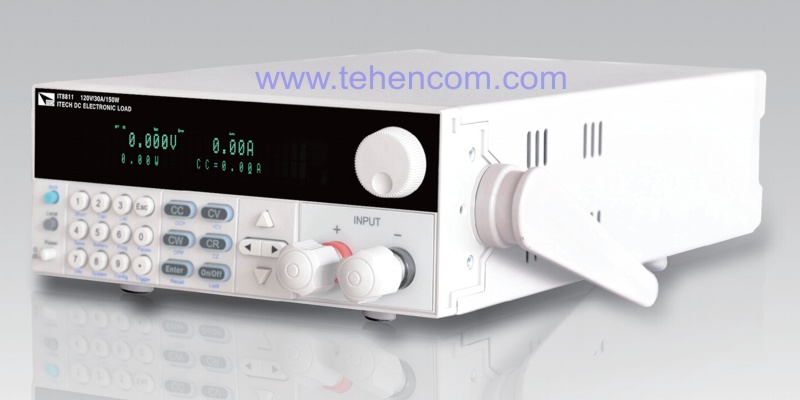 Модель ITECH IT8811 (напруга: до 120 В, струм: до 30 А, потужність: до 150 Вт)
