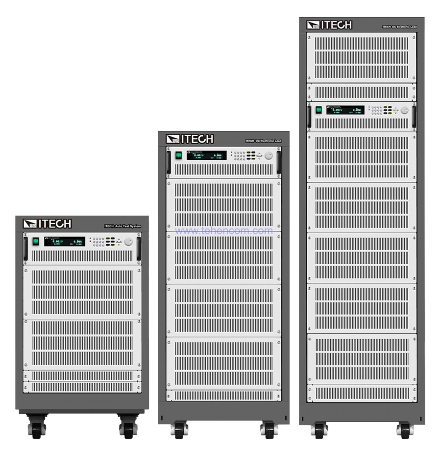 Конструктивне виконання електронних навантажень серії ITECH IT8900
