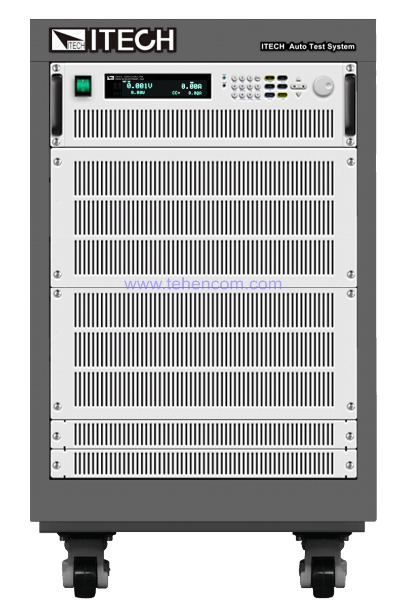 Powerful ITECH IT8900 series electronic loads. Models: IT8912, IT8915, IT8918, IT8922, IT8924, IT8930, IT8936 and IT8945