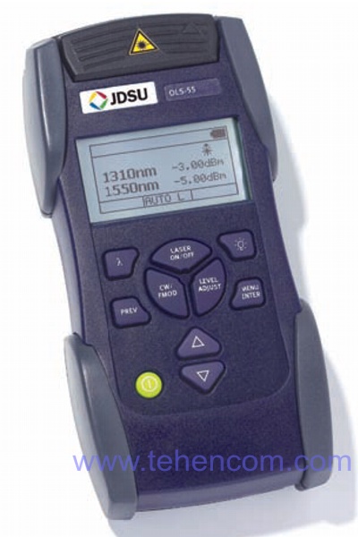JDSU OLS-55, OLS-56 - Портативные источники оптического излучения