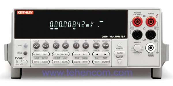 Keithley 2010 - Laboratory multimeter for production lines