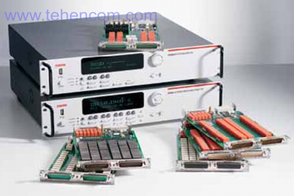 Keithley 2700, 2701, 2750 - Laboratory multimeters with built-in data acquisition, switching and channel scanning
