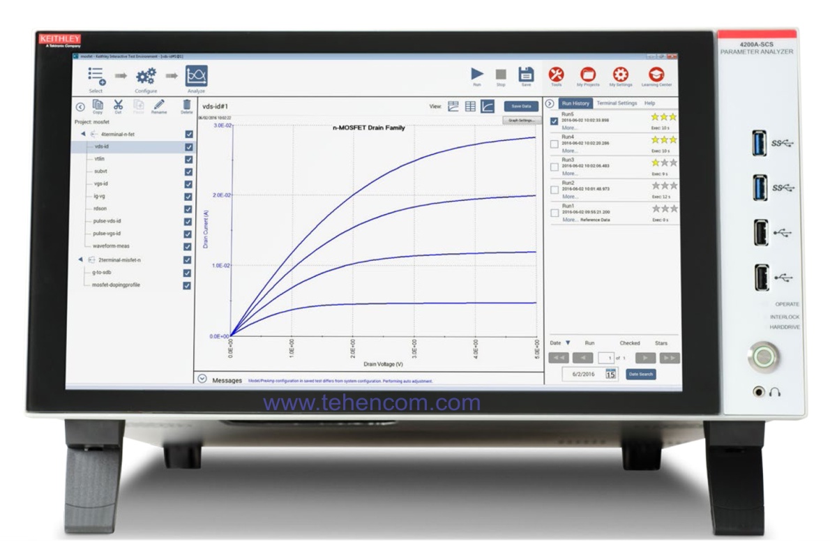 Keithley 4200A-SCS Parametric Analyzer