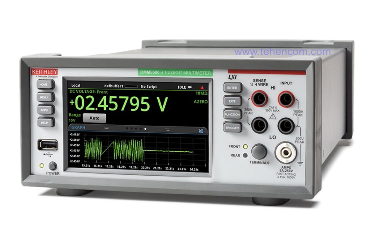 Лабораторний мультиметр 6,5 розрядів із функцією оцифрування сигналів Keithley DMM6500