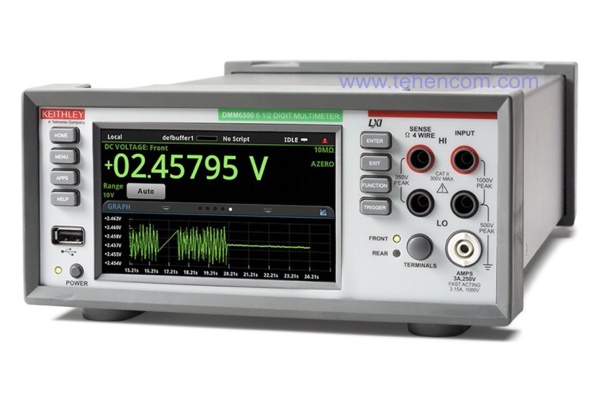 Лабораторный мультиметр 6,5 разрядов с функцией оцифровки сигналов Keithley DMM6500