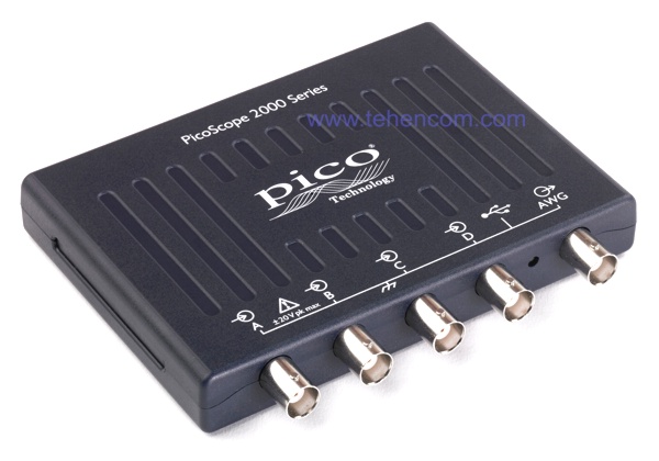 Pico Technology PicoScope 2000A и 2000B - две серии компактных USB осциллографов до 100 МГц