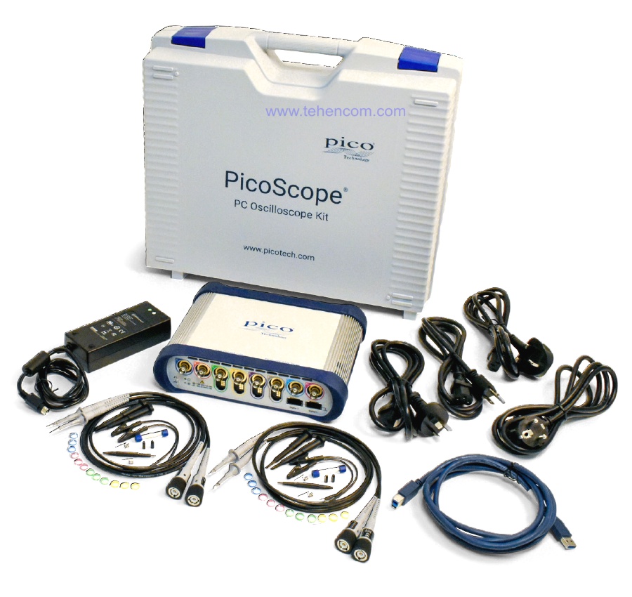 Pico Technology PicoScope 6000E Digital Oscilloscope Package Contents