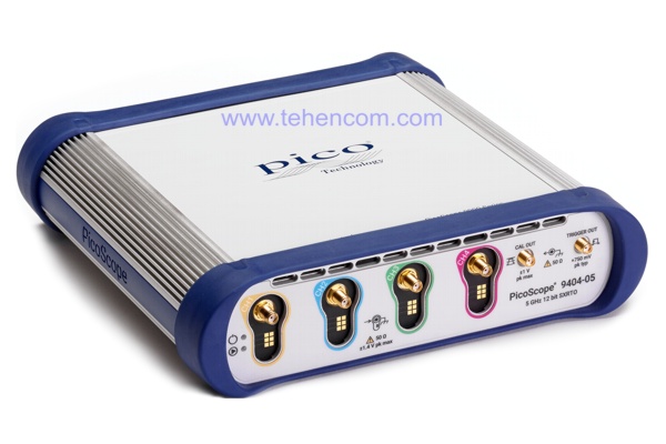 Pico Technology PicoScope 9400 Series of professional USB oscilloscopes up to 16 GHz with arbitrary time equivalent sampling up to 5 TS/s (5000 GS/s)