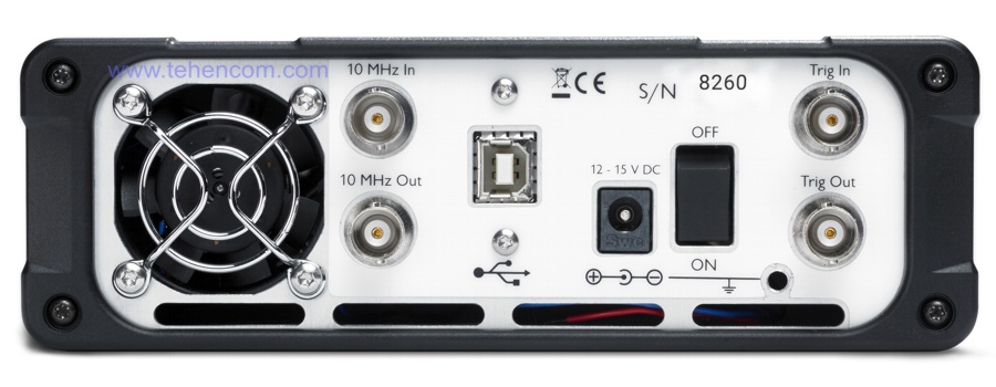 Pico Technology PicoVNA Series Vector Network Analyzers Rear Panel