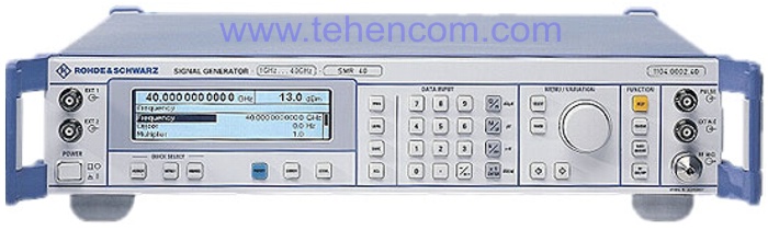 Rohde & Schwarz SMR20, SMR27, SMR30, SMR40 - Генератори сигналів НВЧ серії SMR