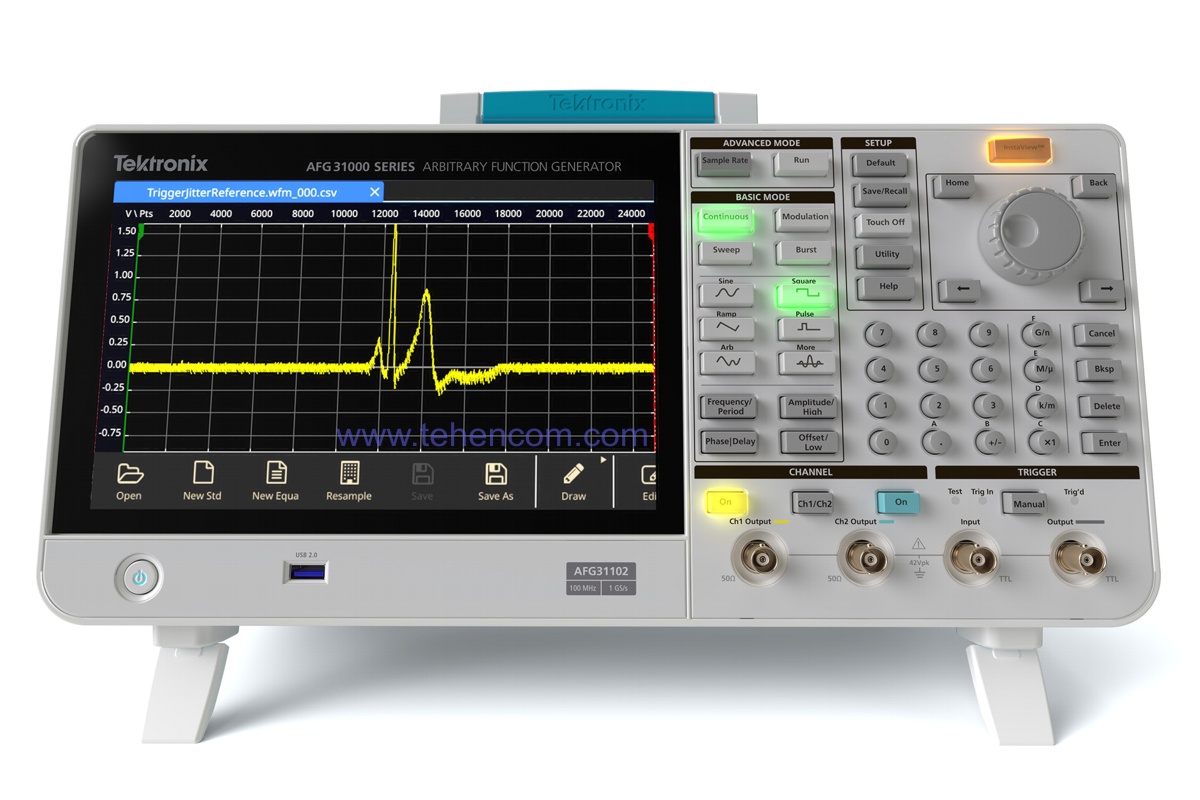 Tektronix AFG31000 Arbitrary Waveform and Standard Function Generators