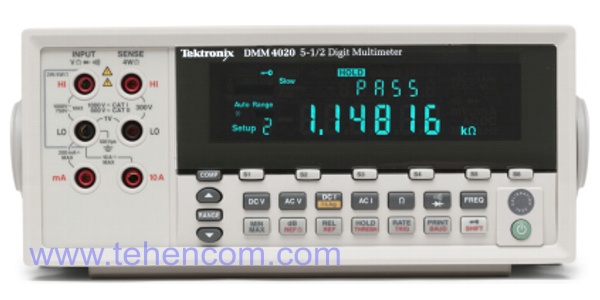 Бюджетный лабораторный мультиметр 5,5 разрядов Tektronix DMM4020