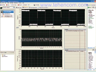 NI LabVIEW SignalExpress Tektronix Edition - це повністю інтерактивне програмне забезпечення для вимірювання та аналізу захоплених сигналів, оптимізоване для осцилографів серії MSO