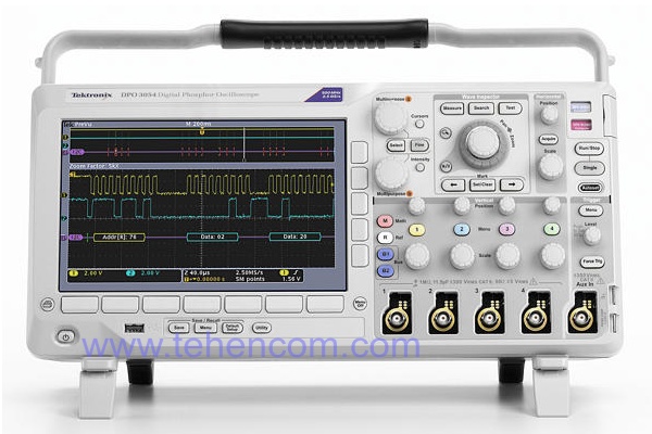 Tektronix MSO3000 Mixed Signal Oscilloscope Series up to 500 MHz