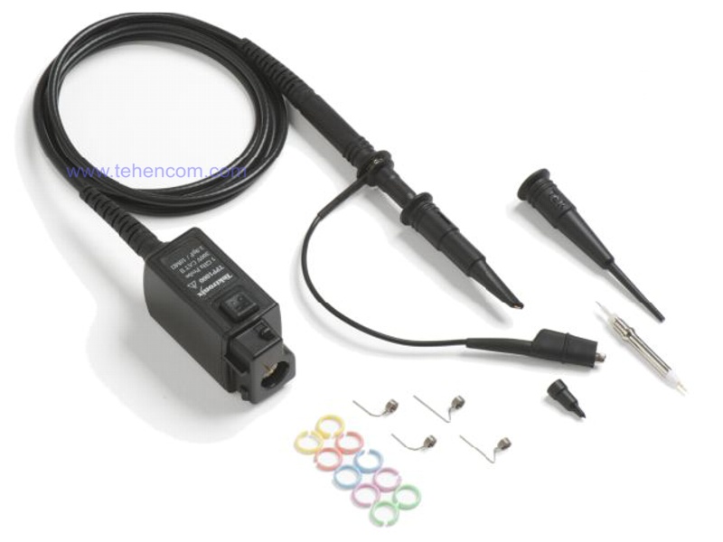 Tektronix TPP1000 probe included with 1 GHz and 2 GHz MSO5 models