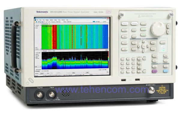 Tektronix серия RSA6000 - Анализаторы спектра реального времени с полосой до 20 ГГц