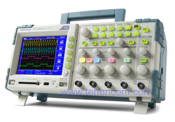 Осцилографи Tektronix серії TPS2000B з ізольованими входами та смугою від 100 МГц до 200 МГц, 2 та 4 канали (моделі: TPS2012B, TPS2014B, TPS2024B)