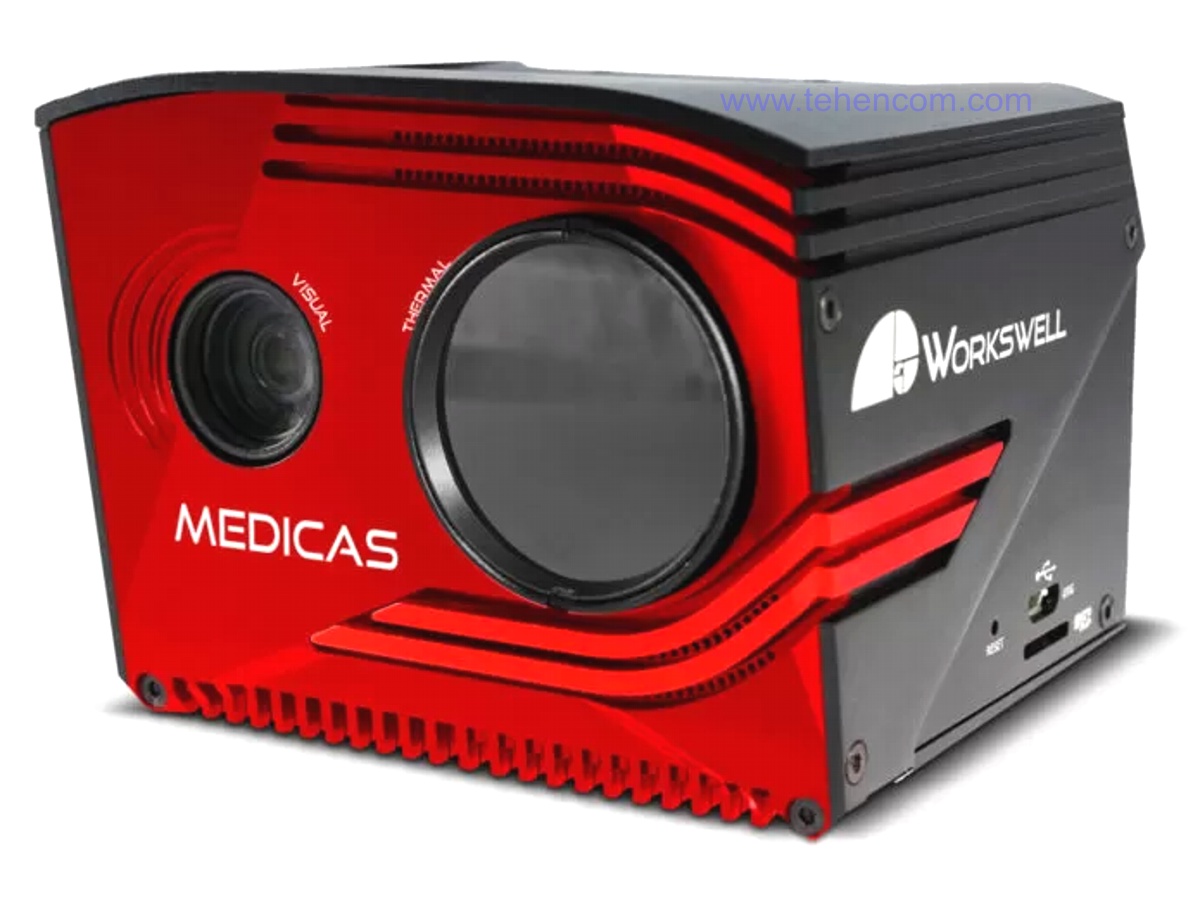 Медицинская тепловизионная система для обнаружения людей с повышенной температурой Workswell MEDICAS