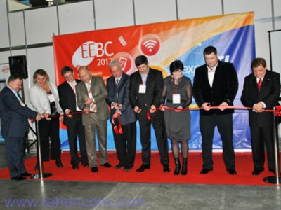 Opening of the exhibitions EEBC 2012 and expoTEL 2012