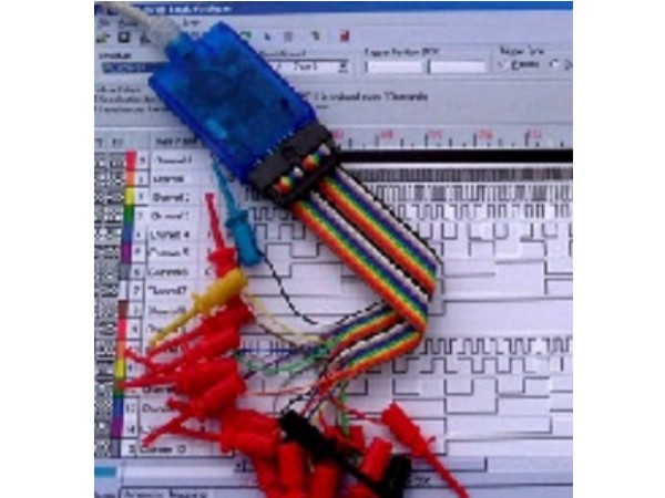 Computer logic analyzer for 16 channels AEL ANT-16